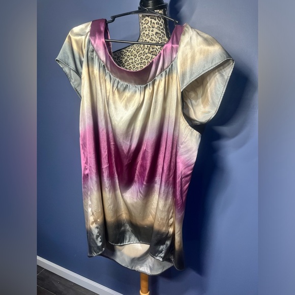 Lane Bryant Women's Satin Blouse - Picture 1 of 5